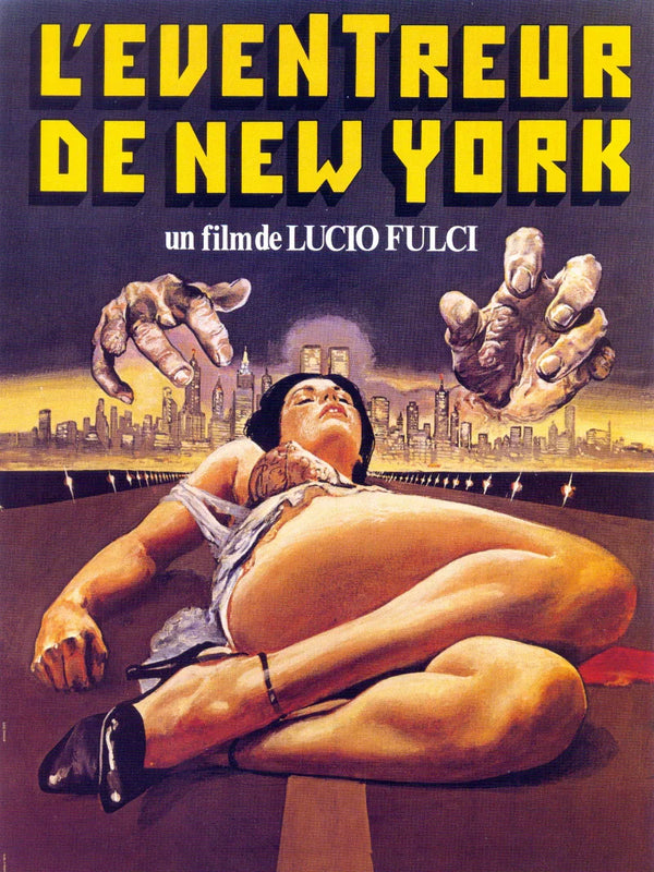 L'Éventreur de New York - Movie Poster | Classic Horror Film Movie Poster | Film Wall Art Print