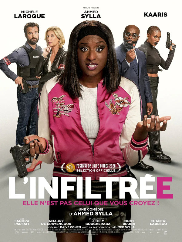 L'infiltrée Movie Poster - French Thriller Film Art Movie Poster | Film Wall Art Print