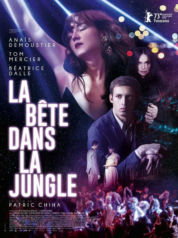 La Bête dans la Jungle - Movie Poster | French Cinema Art Movie Poster | Film Wall Art Print