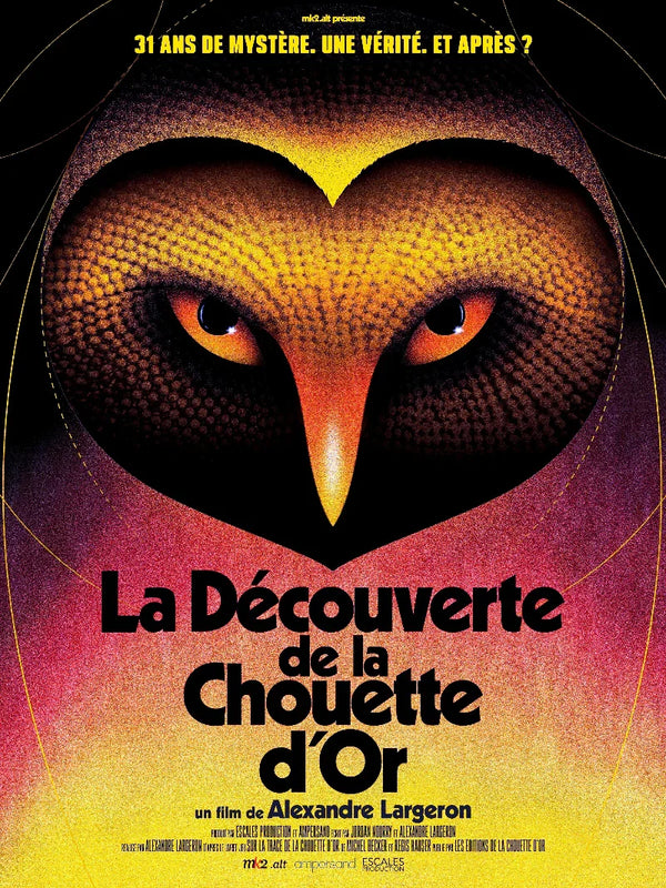 La découverte de la Chouette d'or - Movie Poster Art Movie Poster | Film Wall Art Print