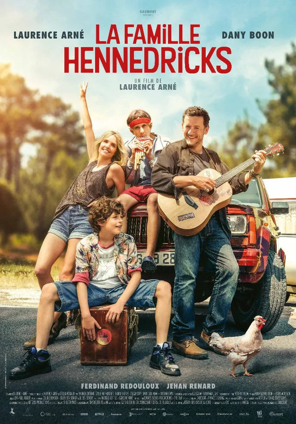 La Famille Hennedricks - Belgian Comedy Film Poster Movie Poster | Film Wall Art Print