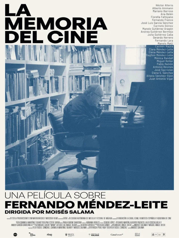 La memoria del cine: Fernando Méndez-Leite Documentary Movie Poster | Film Wall Art Print