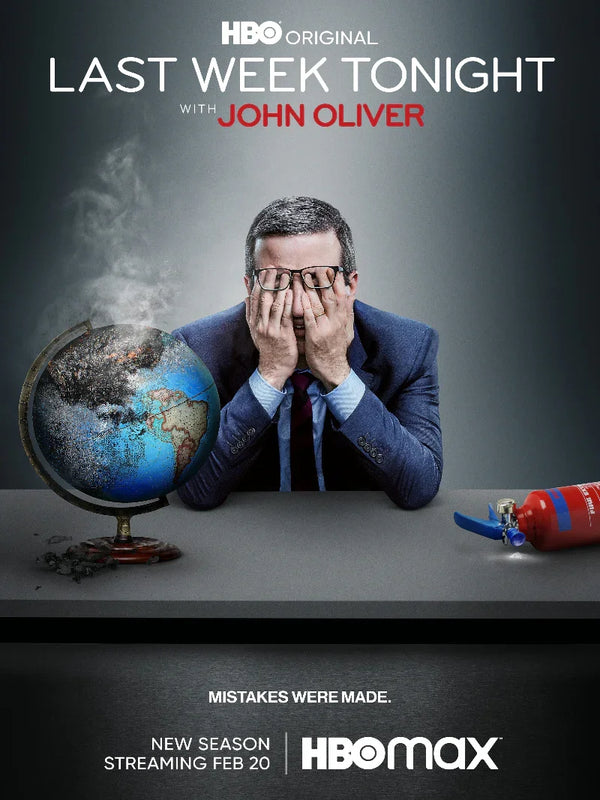 Last Week Tonight With John Oliver Movie Poster Movie Poster | Film Wall Art Print
