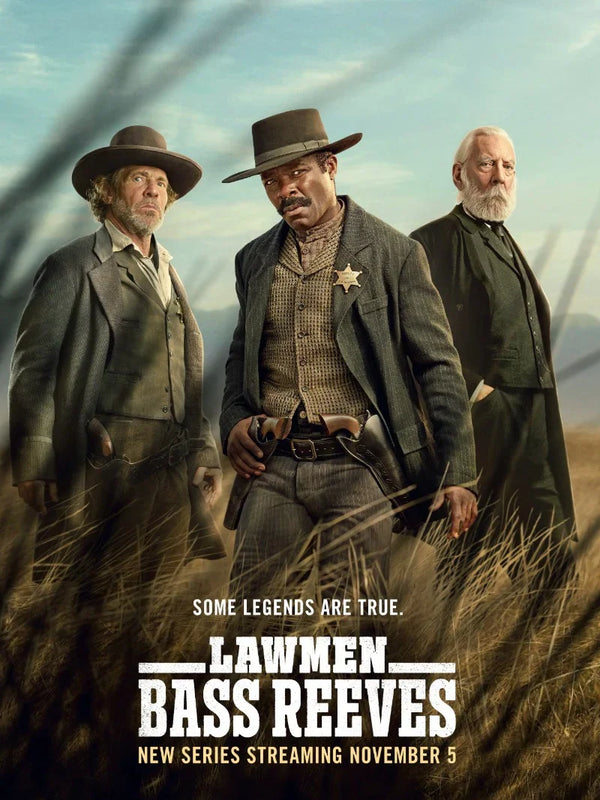 Lawmen:```json
{
 Bass Reeves Movie Poster -   Movie Poster | Film Wall Art Print