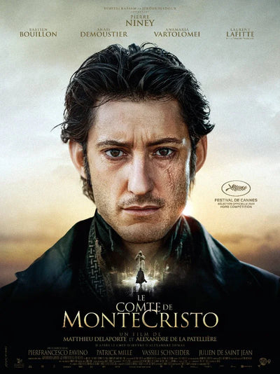Le Comte de Monte-Cristo Movie Poster - Classic French Cinema Movie Poster | Film Wall Art Print