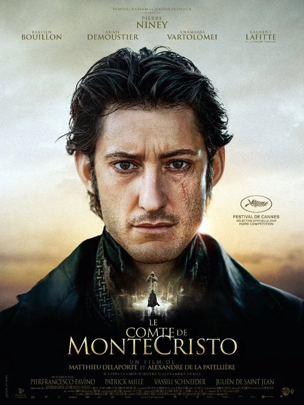 Le Comte de Monte-Cristo Movie Poster - Classic French Cinema Movie Poster | Film Wall Art Print