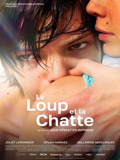Le loup et la chatte - Movie Poster Art | Vintage French Cinema Movie Poster | Film Wall Art Print