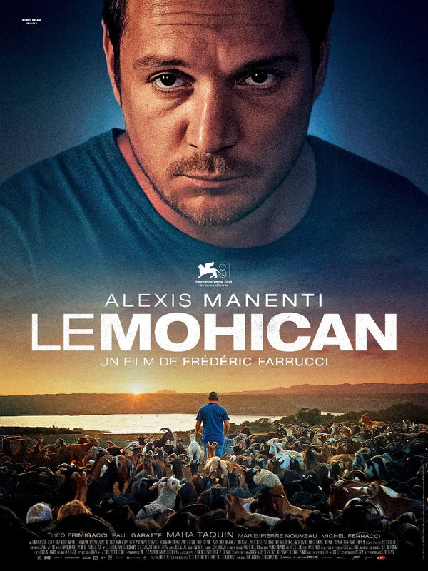 Le Mohican Movie Poster - French Cinema Art Print Movie Poster | Film Wall Art Print