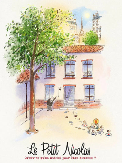 Le Petit Nicolas Movie Poster - Classic French Comedy Film Art Movie Poster | Film Wall Art Print
