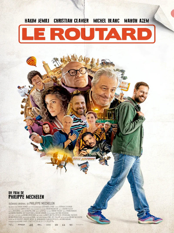 Le routard Movie Poster | Film Wall Art Print