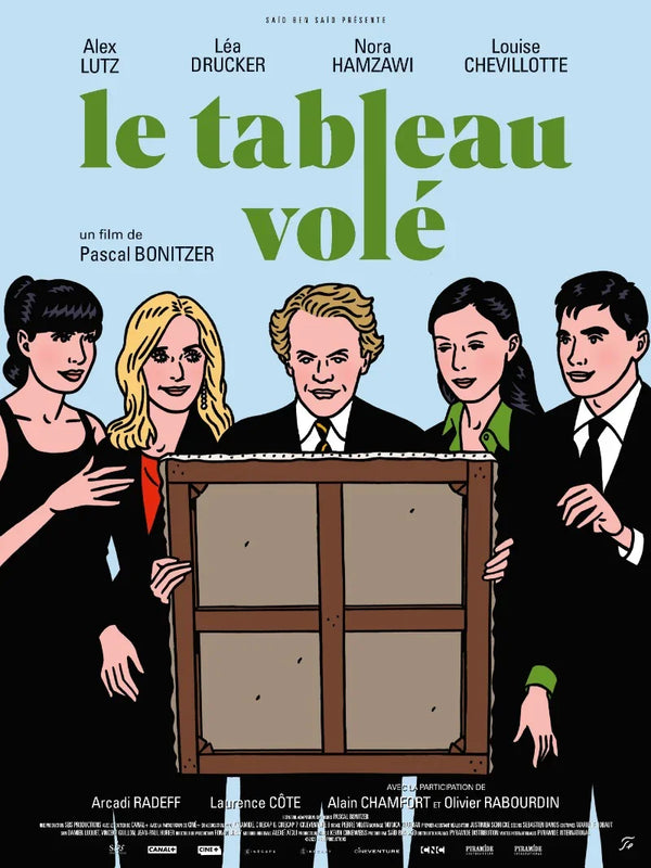 Le Tableau Volé Movie Poster - French Cinema Art Print Movie Poster | Film Wall Art Print