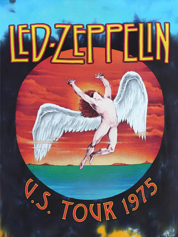 Led Zeppelin U.S. Tour 1975 Vintage Concert Poster Movie Poster | Film Wall Art Print