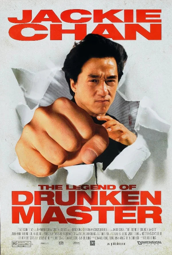 The Legend of Drunken Master: Unveiling the Martial Arts Myth Movie Poster | Film Wall Art Print