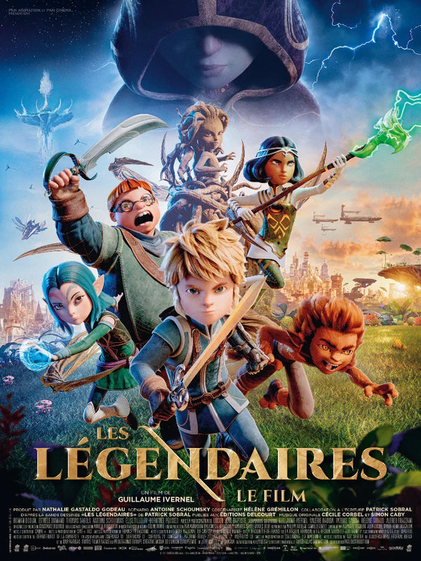 Les Légendaires Movie Poster | Official Film Artwork & Design Movie Poster | Film Wall Art Print