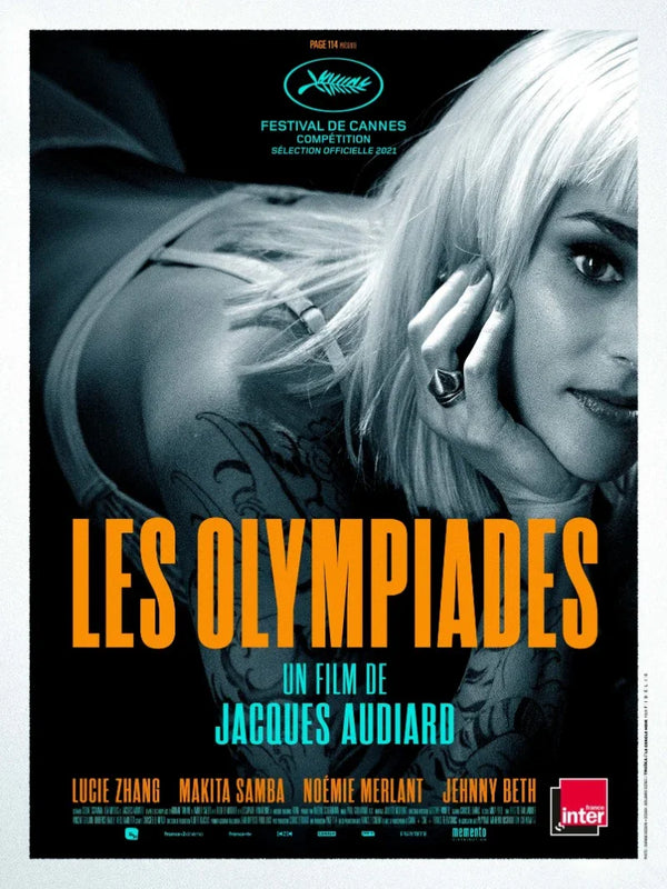 Les Olympiades Paris 13e - Movie Poster | French Drama Film Movie Poster | Film Wall Art Print