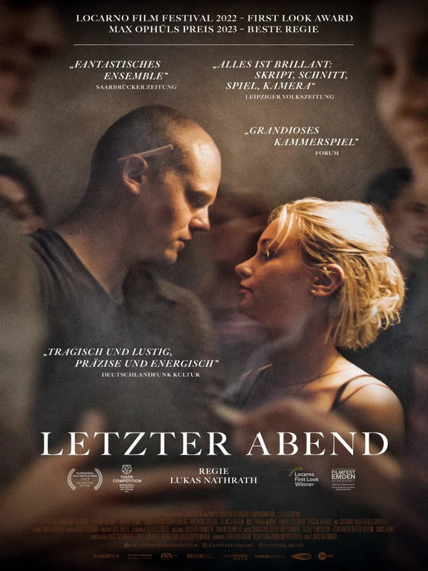 Letzer Abend Movie Poster - German Film Art Print Movie Poster | Film Wall Art Print