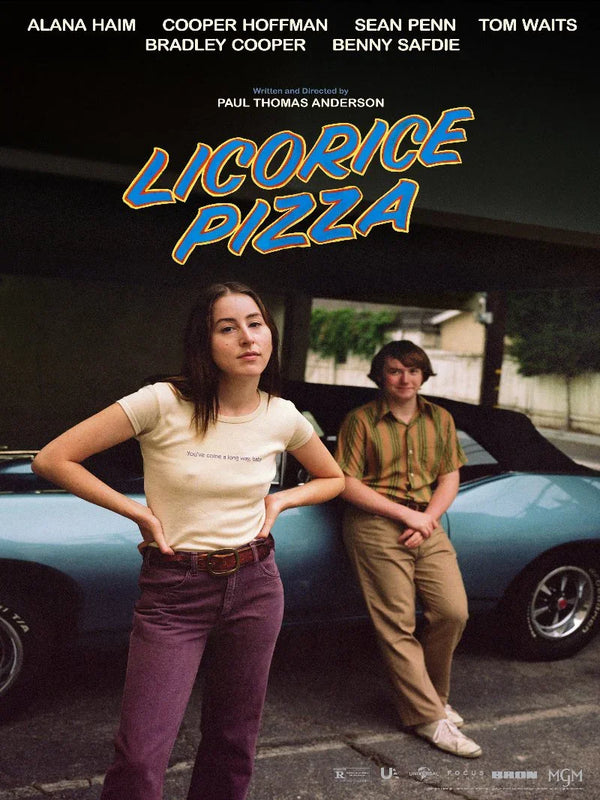 Licorice Pizza Movie Poster - Paul Thomas Anderson Film Movie Poster | Film Wall Art Print