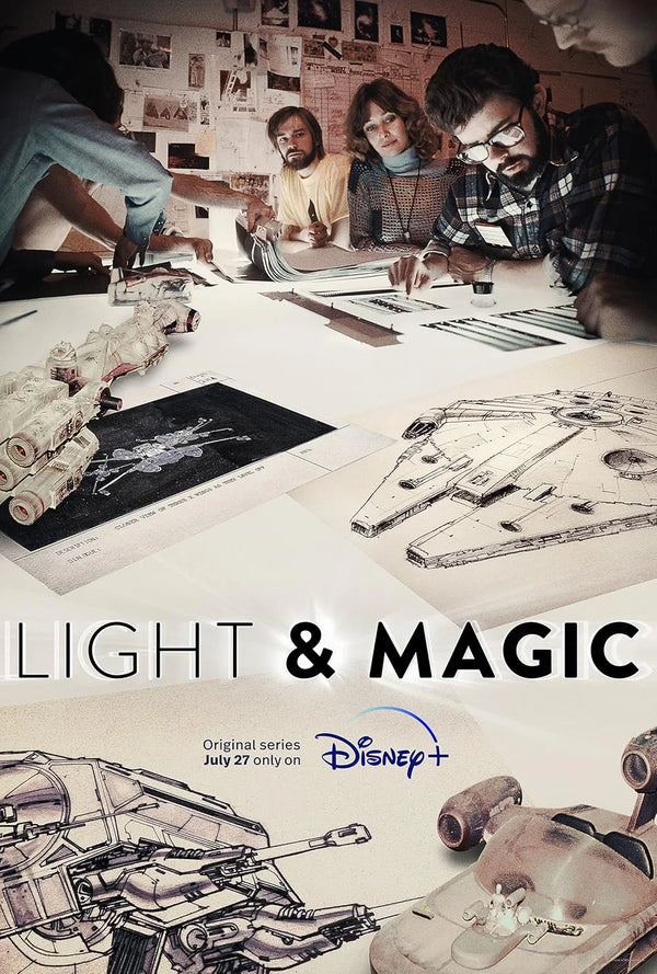 Light & Magic: The Untold History of the Documentary Movie Poster | Film Wall Art Print