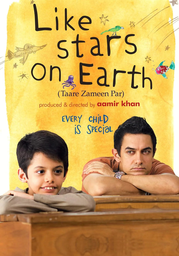 Like Stars on Earth Movie Poster - Taare Zameen Par Film Art Movie Poster | Film Wall Art Print