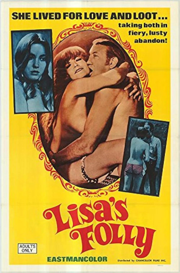 Lisa's Folly (1970) – Classic Crime Thriller Poster Movie Poster | Film Wall Art Print