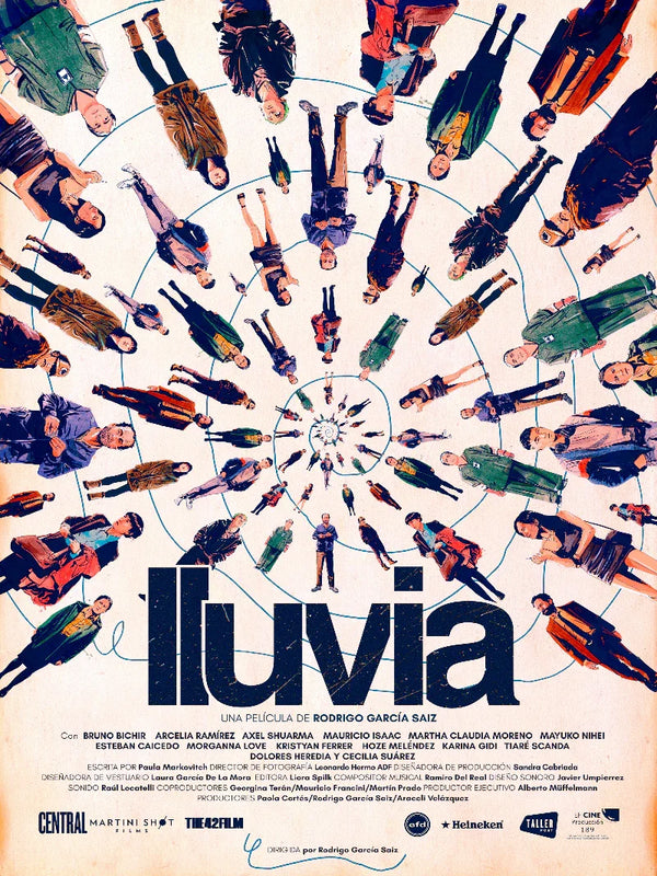 Lluvia Movie Poster - Rain-Themed Film Art & Design Movie Poster | Film Wall Art Print