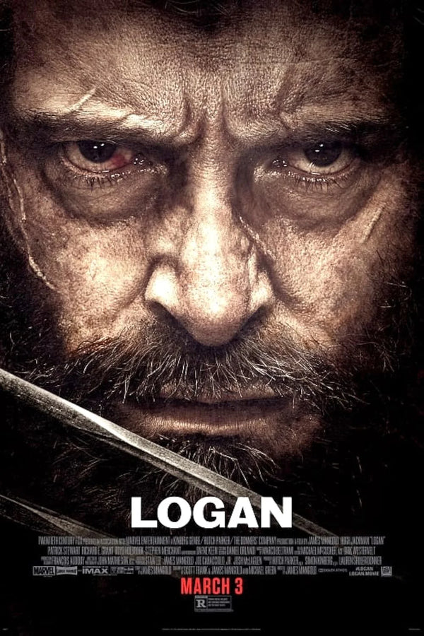 Logan Movie Poster - Hugh Jackman Wolverine Final Film Artwork Movie Poster | Film Wall Art Print