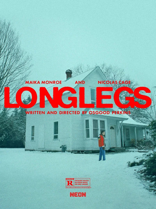 Longlegs Movie Poster - Horror Thriller Film Art Movie Poster | Film Wall Art Print