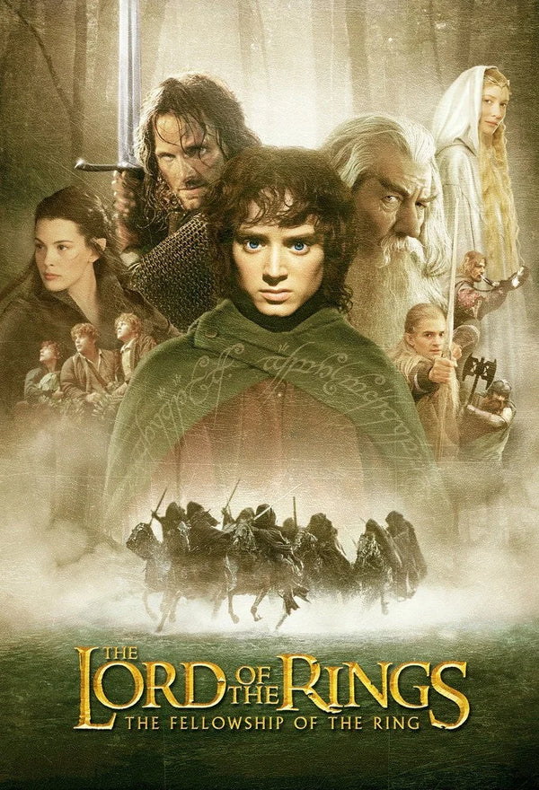 Lord of the Rings Fellowship (2001) Iconic Poster - Premium Movie Poster