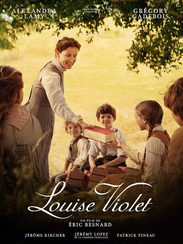 Louise Violet Movie Poster - Vintage Film Art Print Movie Poster | Film Wall Art Print