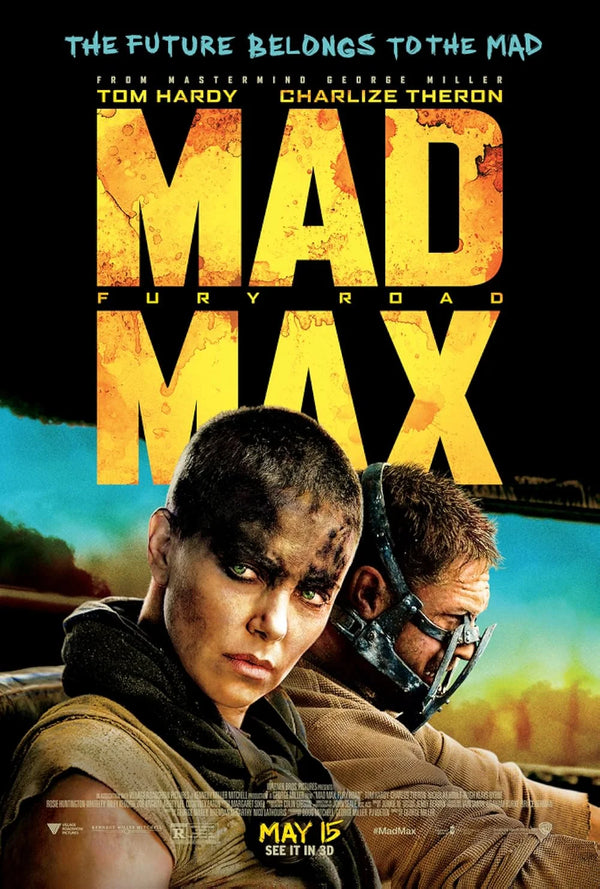 Mad Max: Fury Road Movie Poster - Official Artwork Movie Poster | Film Wall Art Print