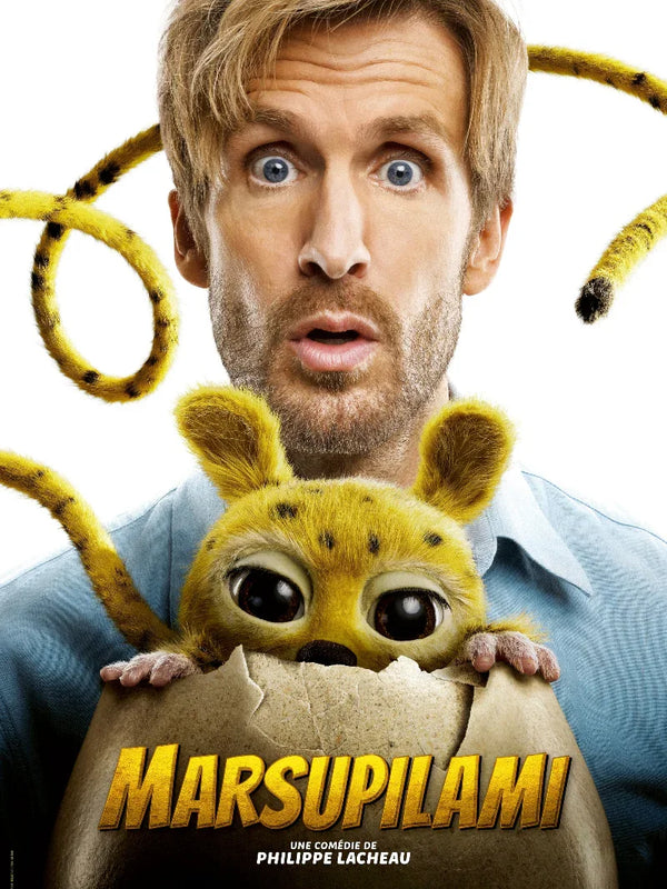Marsupilami Movie Poster - Animated Adventure Film Movie Poster | Film Wall Art Print