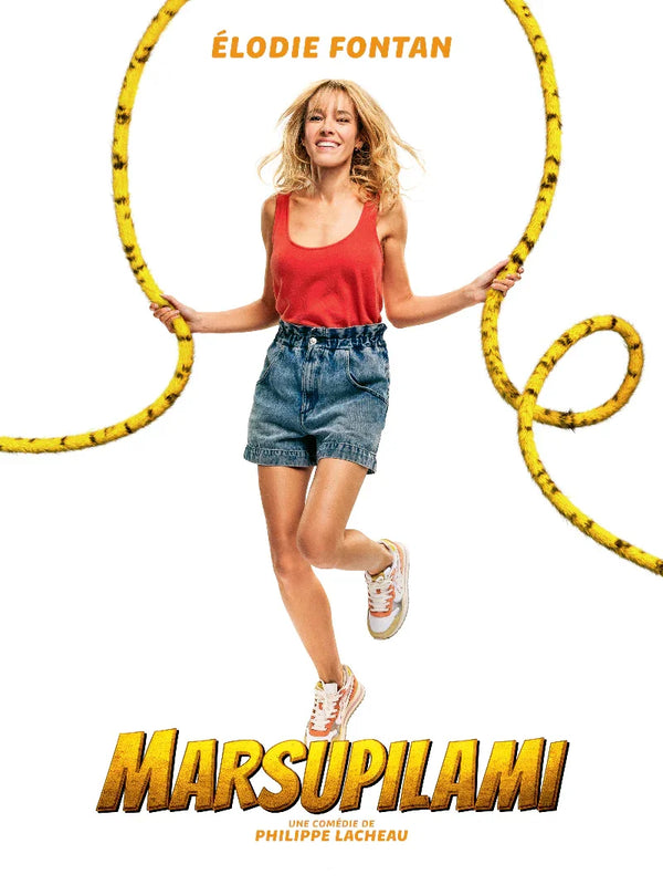 Marsupilami Movie Poster - Classic French Comic Adventure Movie Poster | Film Wall Art Print