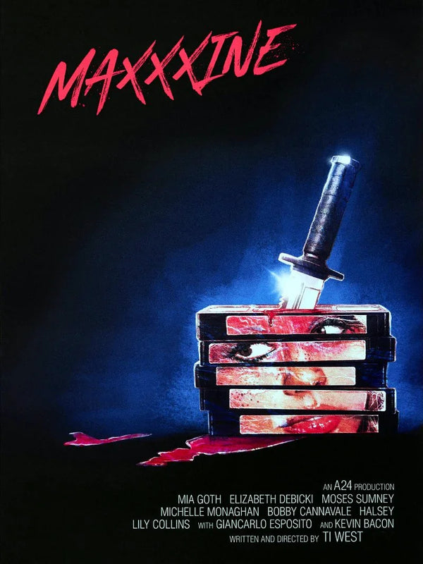 Maxxxine Movie Poster - Horror Thriller Film Art Movie Poster | Film Wall Art Print