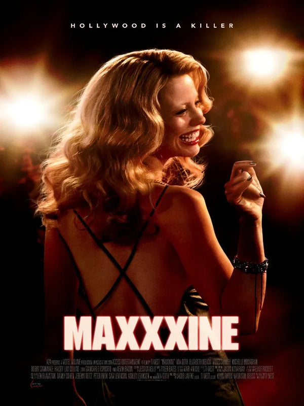 Maxxxine Movie Poster - Official Horror Film Artwork Movie Poster | Film Wall Art Print