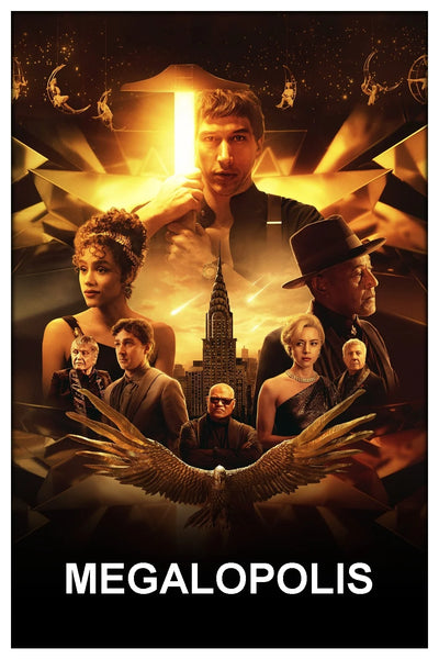 Megalopolis (2024): Own the Utopian Drama in Stunning Wall Art - Premium Movie Poster