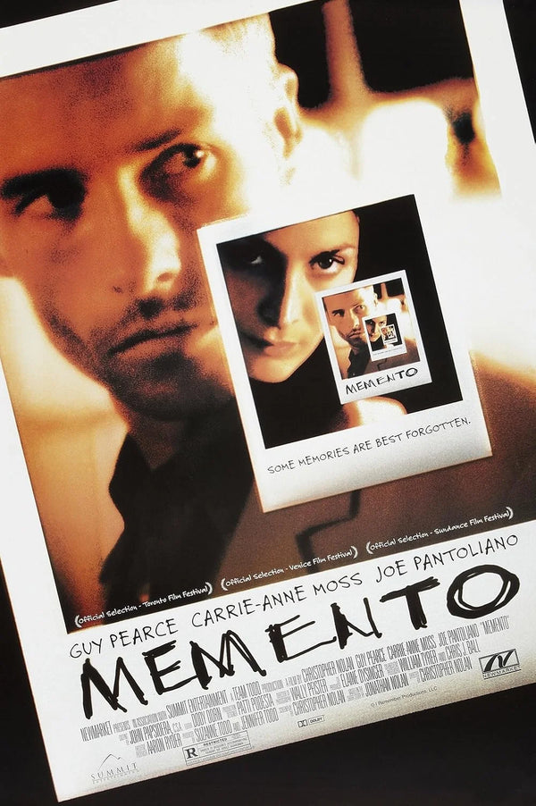 Memento Movie Poster - Christopher Nolan Thriller Art Print Movie Poster | Film Wall Art Print