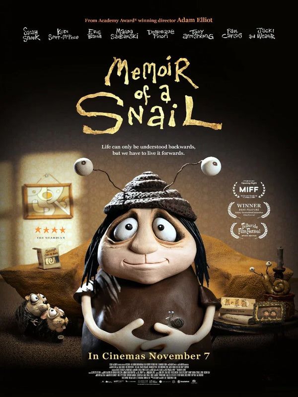 Memoir of a Snail - 2024 Animated Film Poster & Review Movie Poster | Film Wall Art Print
