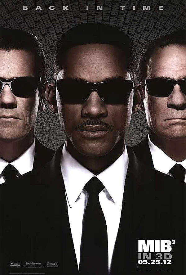 Men in Black III Video Game Poster | Official Merchandise Movie Poster | Film Wall Art Print
