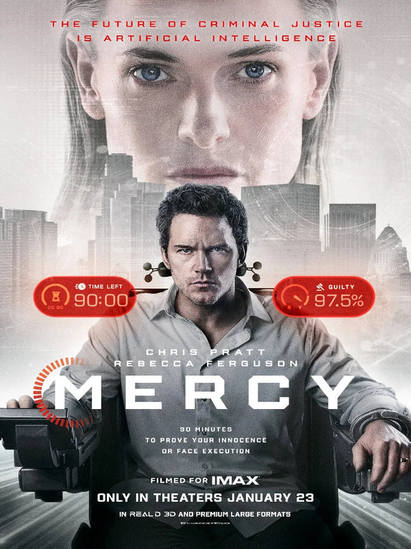 Mercy Movie Poster - Official Horror Film Artwork Movie Poster | Film Wall Art Print