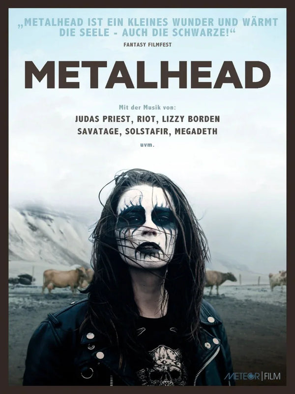 Metalhead Movie Poster - Icelandic Drama Film Artwork Movie Poster | Film Wall Art Print