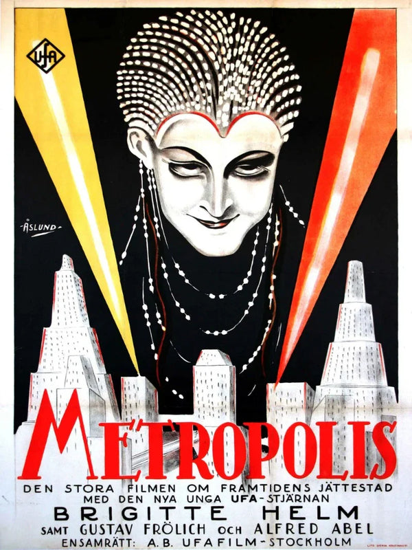 Metropolis Movie Poster - Iconic Sci-Fi Classic{ Movie Poster | Film Wall Art Print