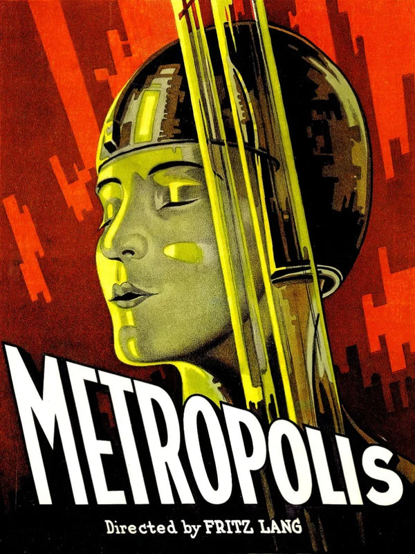 Metropolis Movie Poster - Classic Sci-Fi Film Art Print Movie Poster | Film Wall Art Print