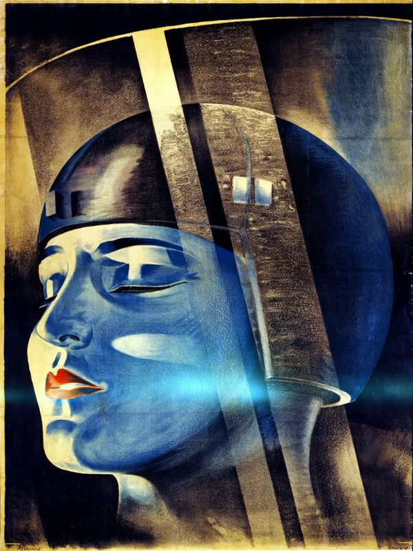 Metropolis Movie Poster - Fritz Lang's Sci-Fi Classic Movie Poster | Film Wall Art Print