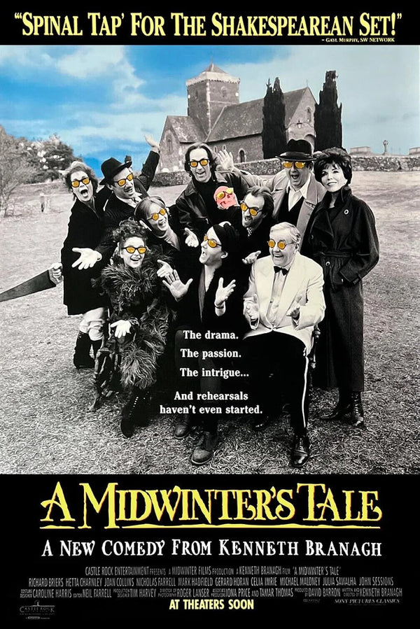Midwinter's Tale (1995) - Hilarious Comedy & Winter Adventure Movie Poster | Film Wall Art Print