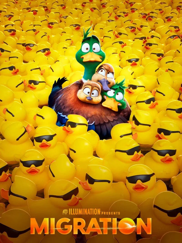 Migration Movie Poster - Animated Adventure Film Movie Poster | Film Wall Art Print