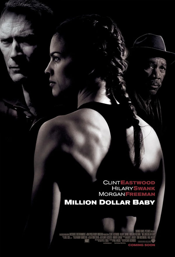 Million Dollar Baby Movie Poster | Clint Eastwood Boxing Drama Movie Poster | Film Wall Art Print