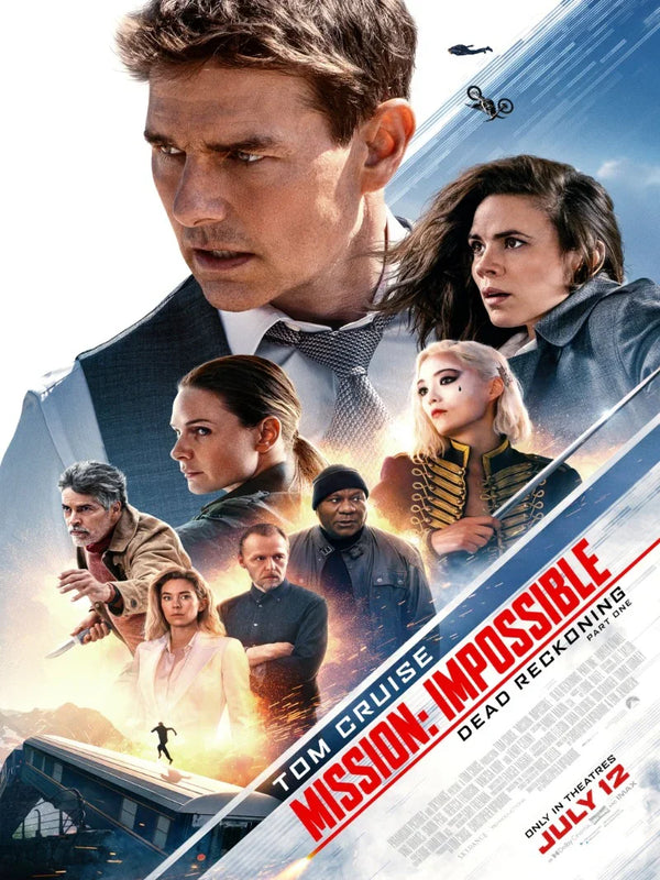 Mission: Impossible Dead Reckoning Movie Poster Movie Poster | Film Wall Art Print