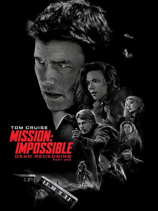 Mission: Impossible - Dead Reckoning Part One Movie Poster Movie Poster | Film Wall Art Print
