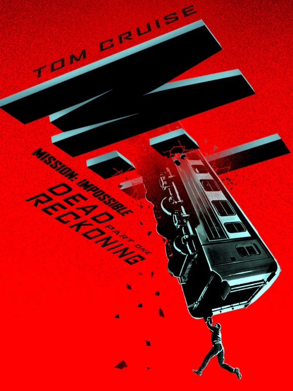 Mission Impossible Dead Reckoning Movie Poster - Official Art Movie Poster | Film Wall Art Print