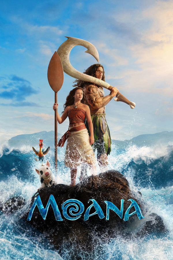 Moana 2026 Live-Action Poster: Epic Ocean Adventure Wall Art - Premium Movie Poster